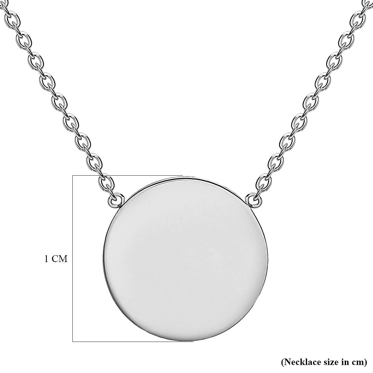 9K White Gold  NecklaceE (Size - 17),  Gold Wt. 2 Gms