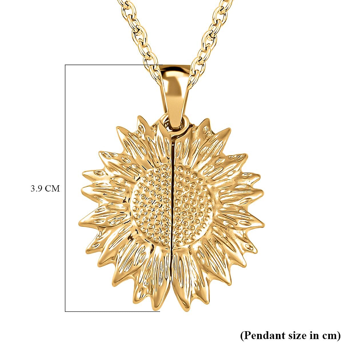 Rose Quartz Openable Wings Necklace (Size - 24) in Yellow Gold Tone 25.00 Ct