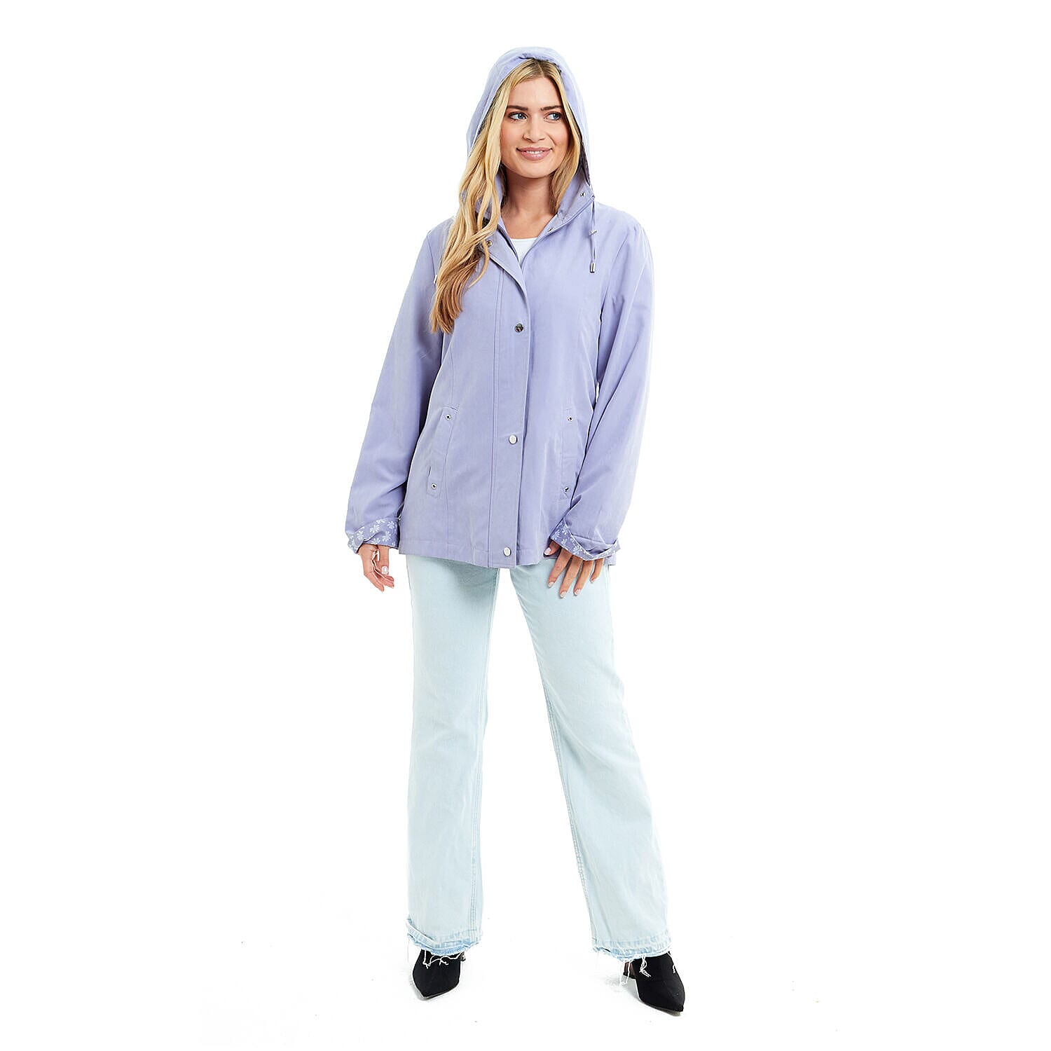 Klassik - Ladies Showerproof Woven Jacket (Size 12) - Ultra Marine Klassik - Ladies Showerproof Woven Jacket (Size 12) - Ultra Marine