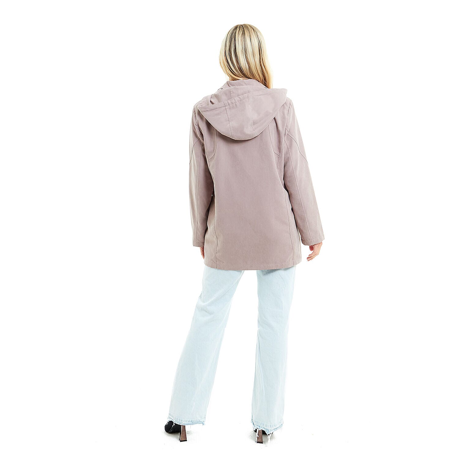 Klassik - Ladies Showerproof Woven Jacket (Size 12) - Ultra Marine