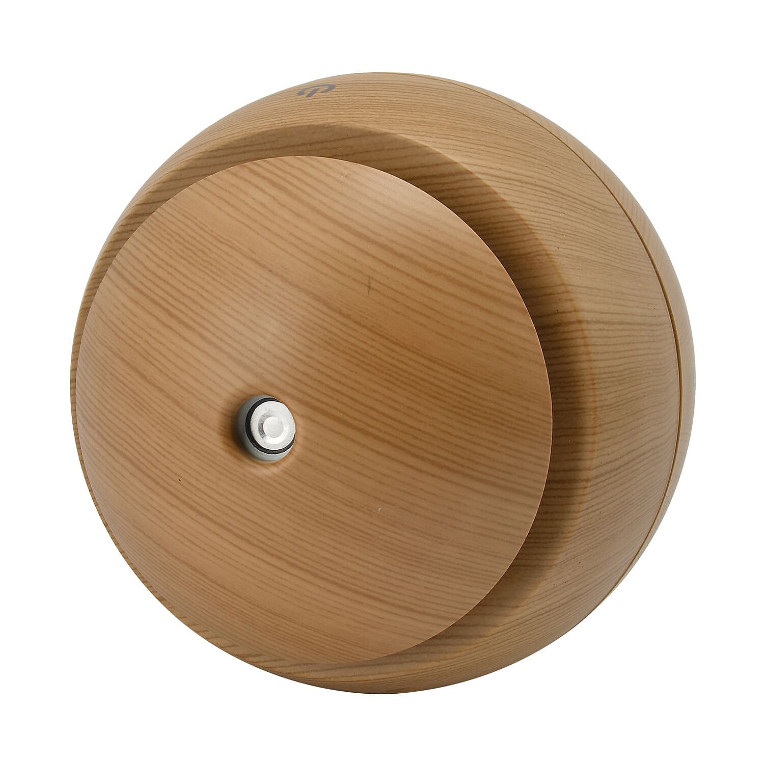 Ultrasonic Aroma Humidifier with LED Light (Size 10x9 cm) - Light Brown