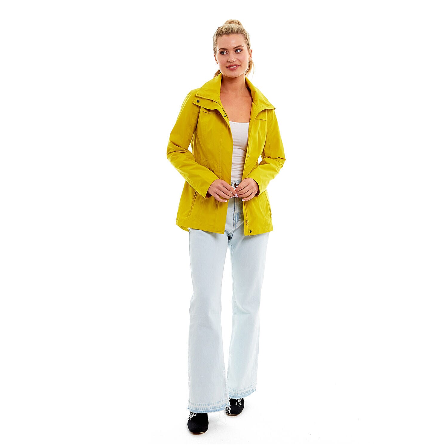 Arctic Storm- Ladies Waterproof Jacket (Size 12) - Bluebird