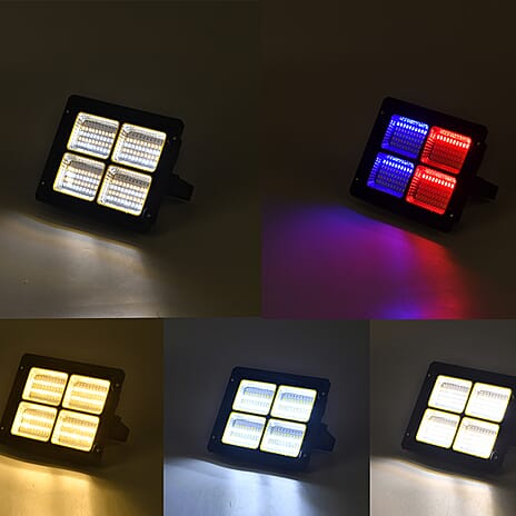 Multifunctional Rechargeable 500W Work Light With 360 Degree Handle and Waterproof Level Support (Battery - 3.7V 12000MAH) - Black