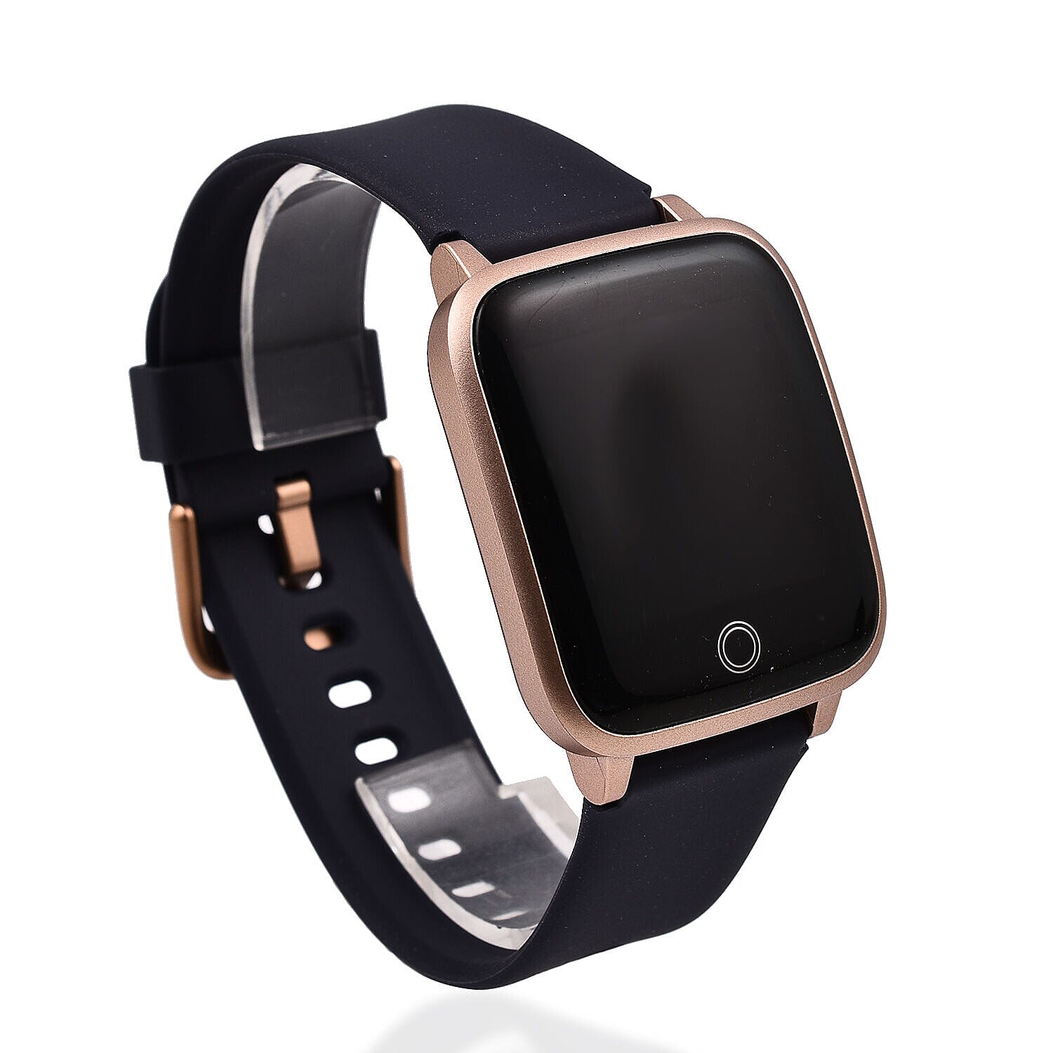 IP68 Water Proof Smart Watch with Touch Control, Heart Rate Monitor, Step Counter, Sleep Monitor, Calorie counter, Call and Message Notification, Sports and Relax Mode, for Android and IOS - Blue