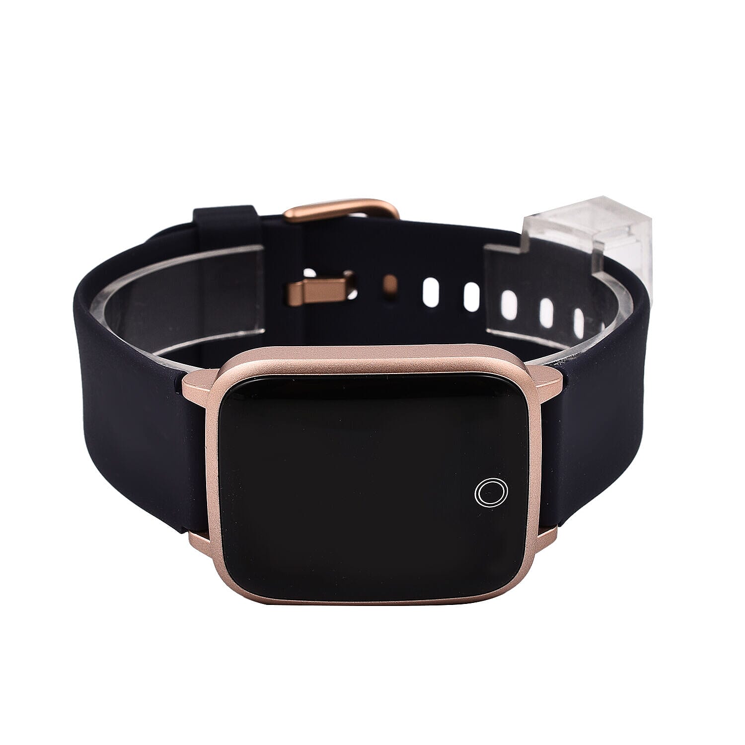 IP68 Water Proof Smart Watch with Touch Control, Heart Rate Monitor, Step Counter, Sleep Monitor, Calorie counter, Call and Message Notification, Sports and Relax Mode, for Android and IOS - Blue