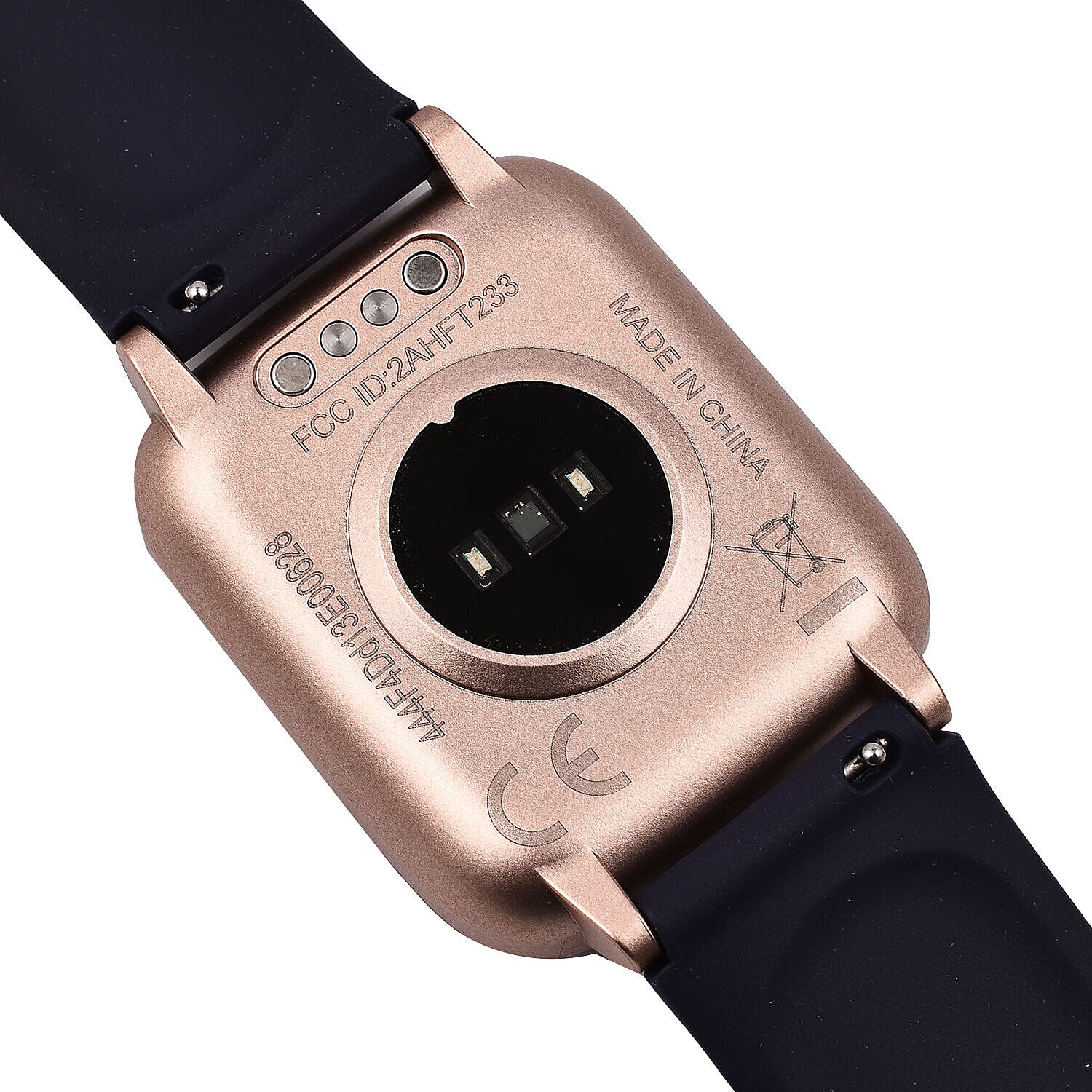 IP68 Water Proof Smart Watch with Touch Control, Heart Rate Monitor, Step Counter, Sleep Monitor, Calorie counter, Call and Message Notification, Sports and Relax Mode, for Android and IOS - Blue