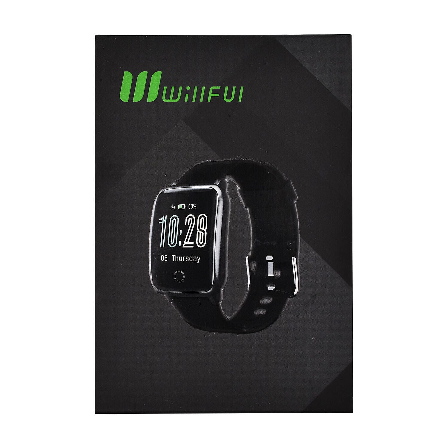 IP68 Water Proof Smart Watch with Touch Control, Heart Rate Monitor, Step Counter, Sleep Monitor, Calorie counter, Call and Message Notification, Sports and Relax Mode, for Android and IOS - Blue