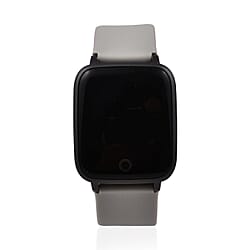 IP68 Water Proof Smart Watch with Touch Control, Heart Rate Monitor, Step Counter, Sleep Monitor, Calorie counter, Call and Message Notification, Sports and Relax Mode, for Android and IOS -