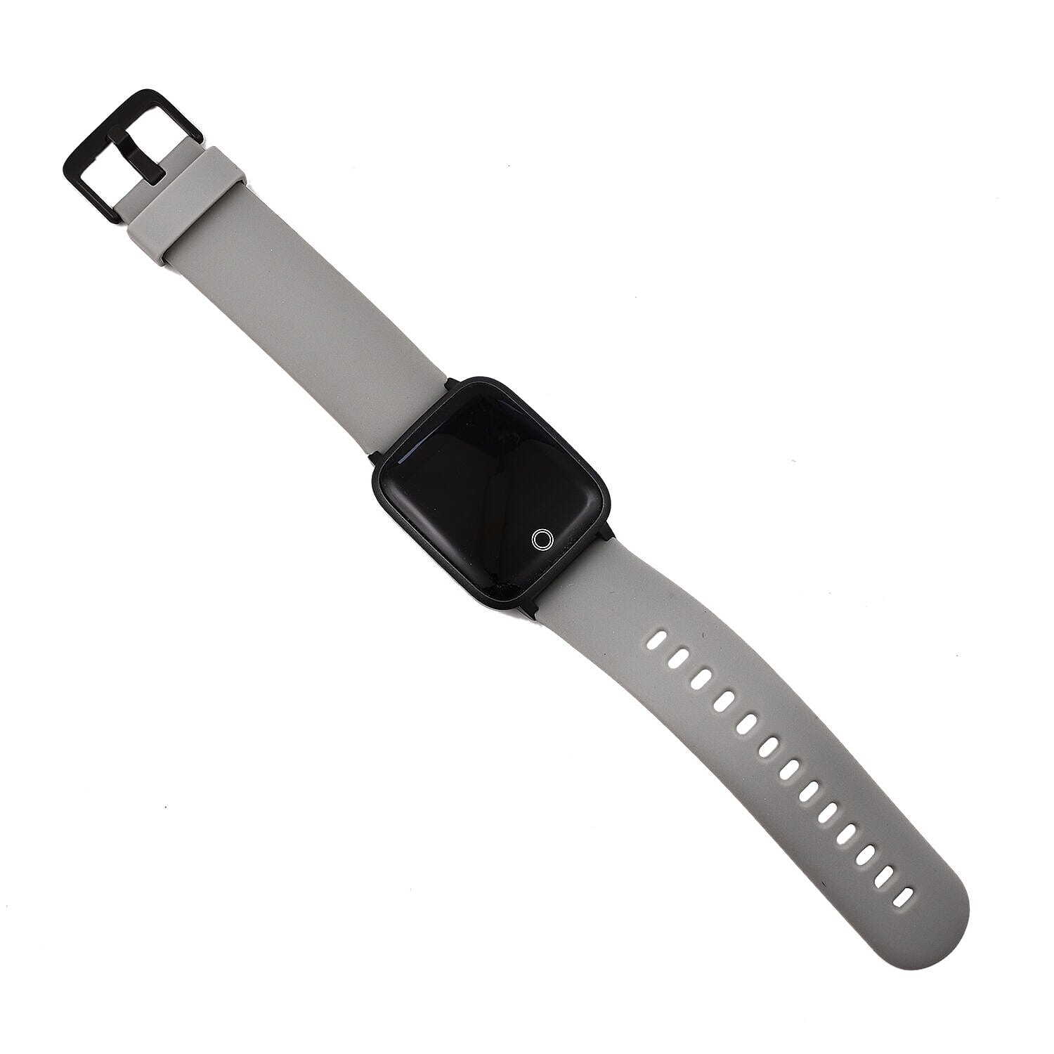 IP68 Water Proof Smart Watch with Touch Control, Heart Rate Monitor, Step Counter, Sleep Monitor, Calorie counter, Call and Message Notification, Sports and Relax Mode, for Android and IOS - Grey