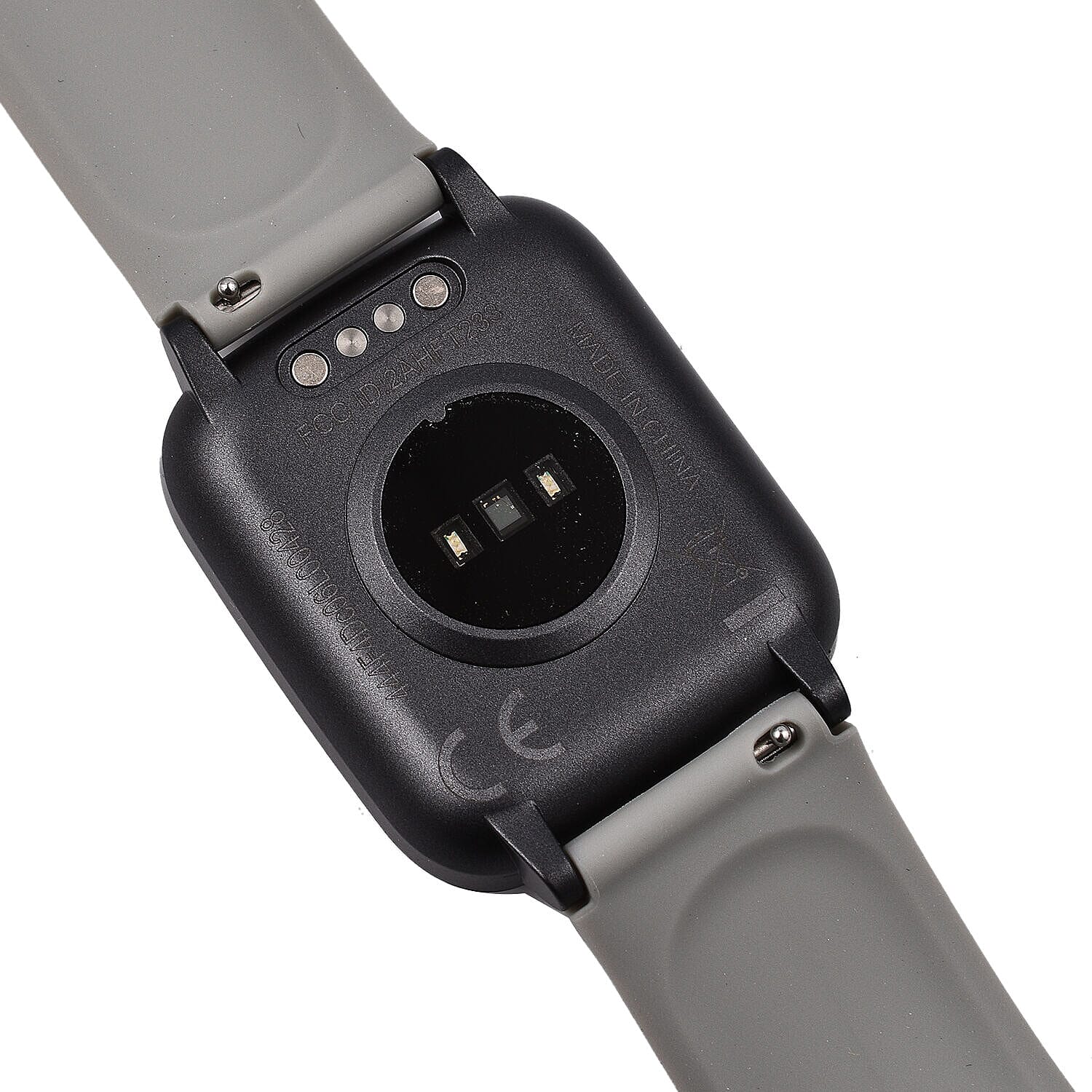 IP68 Water Proof Smart Watch with Touch Control, Heart Rate Monitor, Step Counter, Sleep Monitor, Calorie counter, Call and Message Notification, Sports and Relax Mode, for Android and IOS - Grey