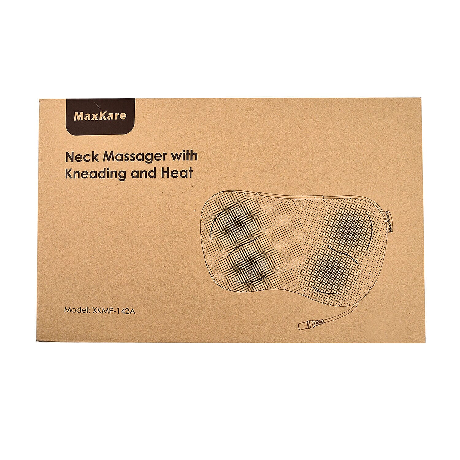 Close Out Deal - Note Cosmetics Neck Massager with 4 Massage Heads And Heat - Black