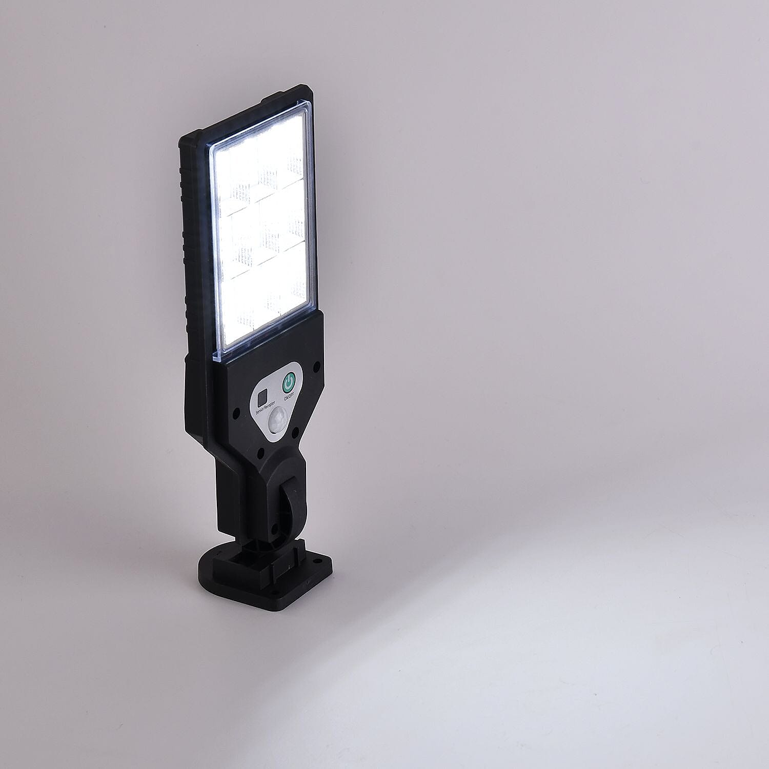 Solar Powered Motion Sensor Lamp with 3 Modes & SOS Flash with Remote