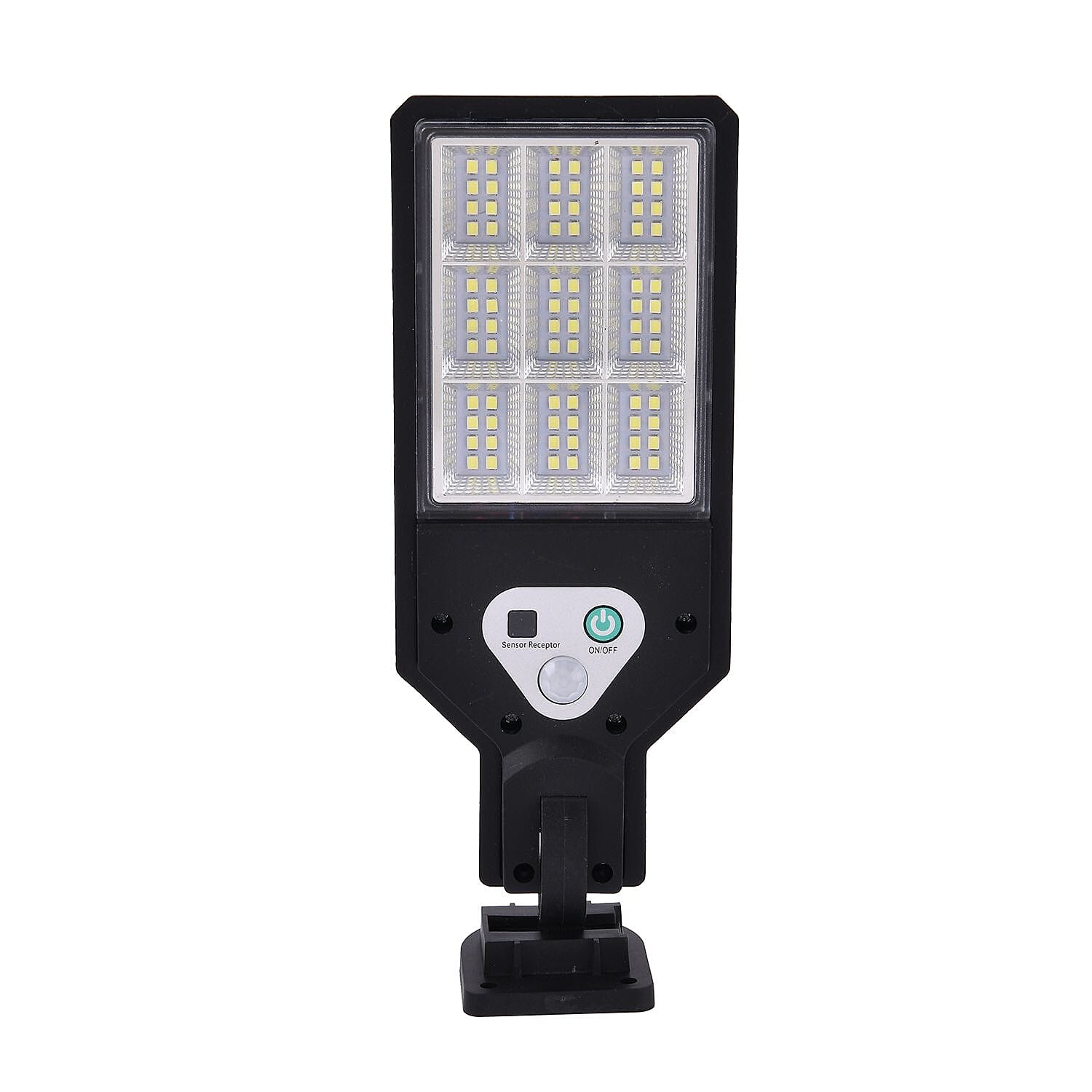 Solar Powered Motion Sensor Lamp with 3 Modes & SOS Flash with Remote