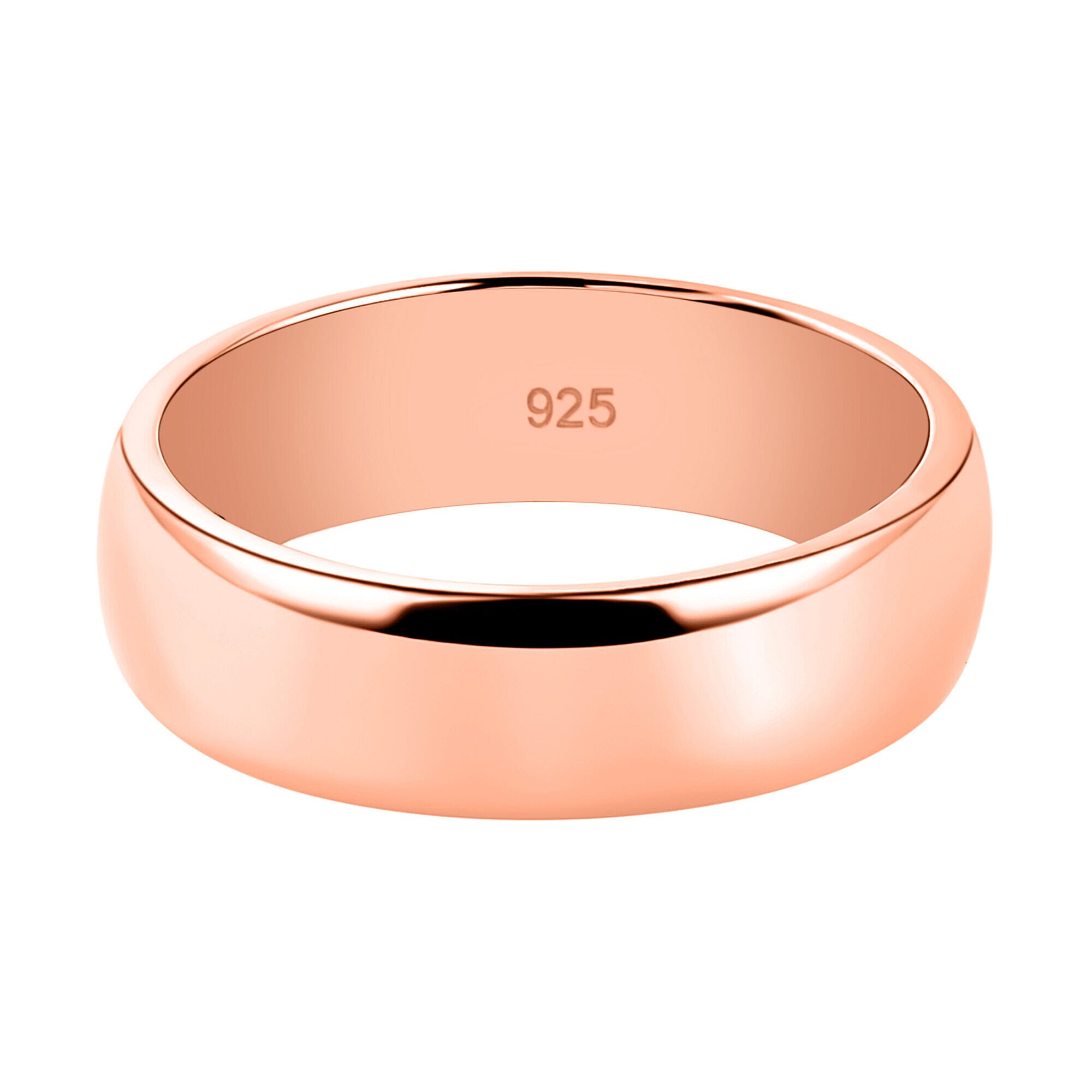 I Love You Engraved Band Ring in Sterling Silver