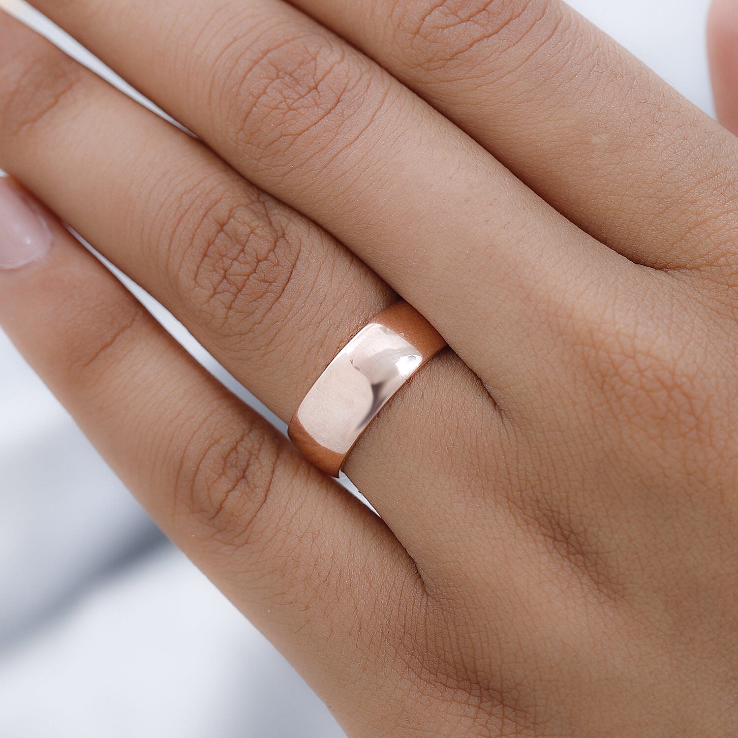 Band Ring in Sterling Silver