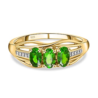 https://tjcuk.sirv.com/Products/74/8/7486482/Natural-Chrome-Diopside-3-Stone-Ring-in-18K-Vermeil-Yellow-Gold-Plated_7486482.jpg?w=342&h=342