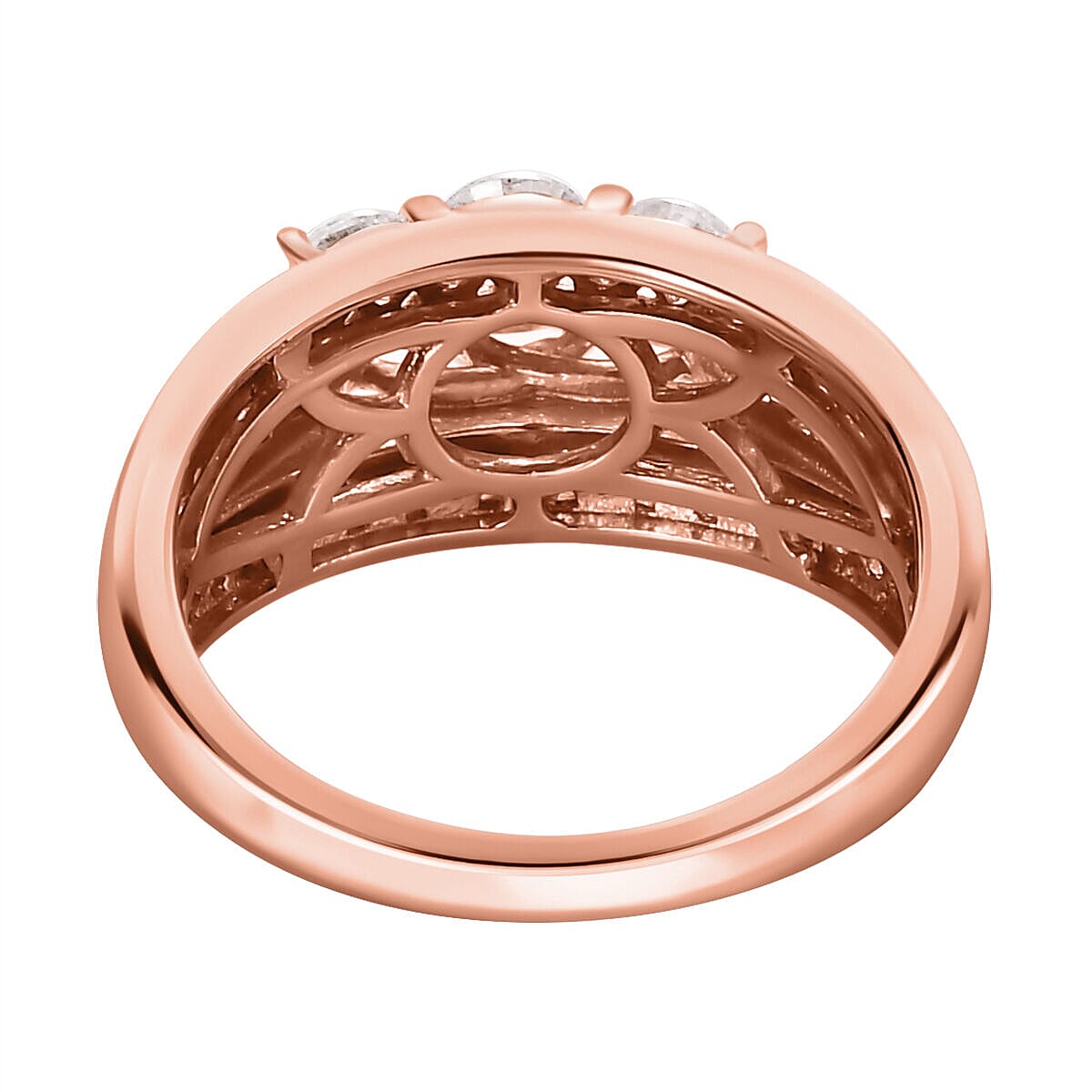 1.47 Ct Moissanite Ring in Sterling Silver