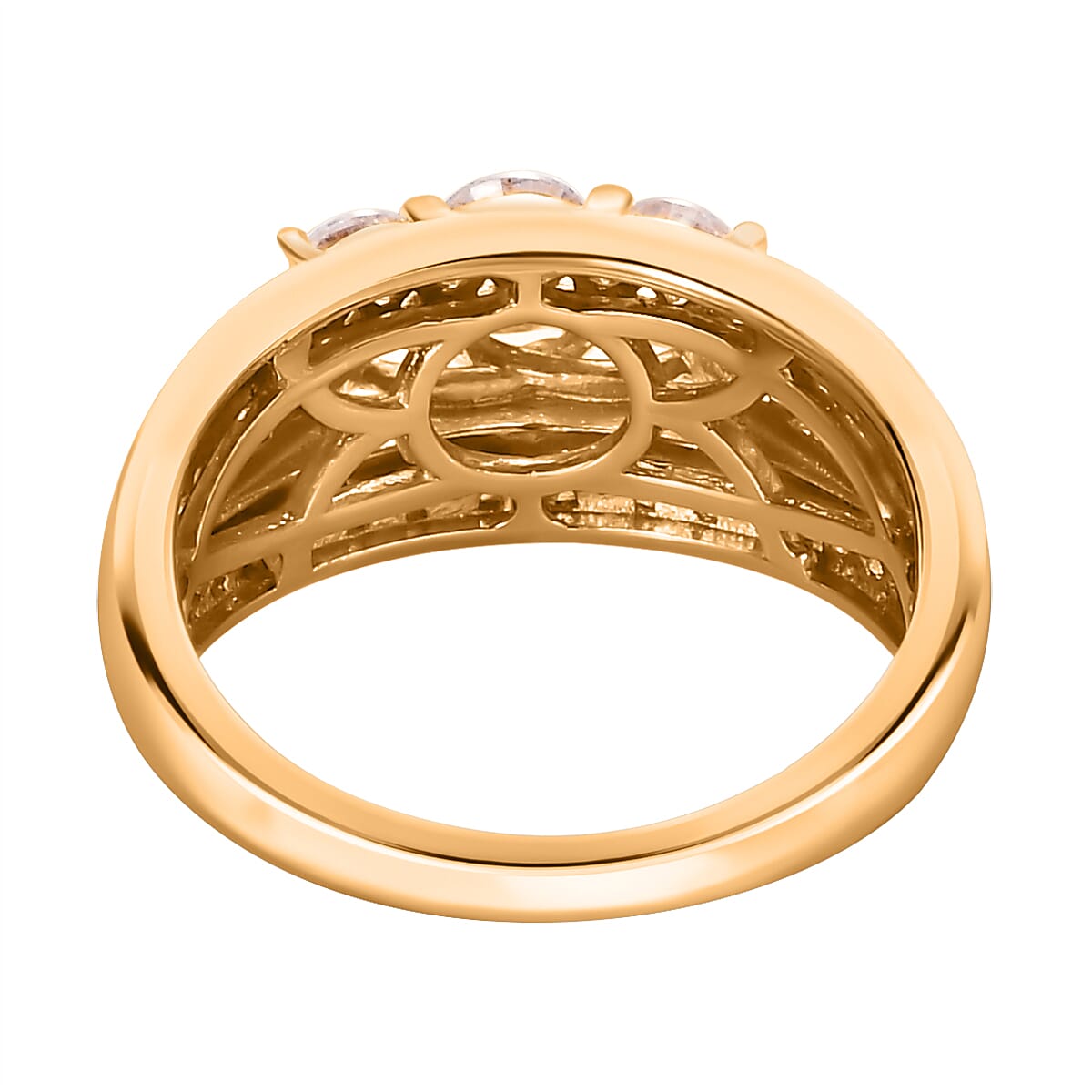 1.47 Ct Moissanite Ring in Sterling Silver