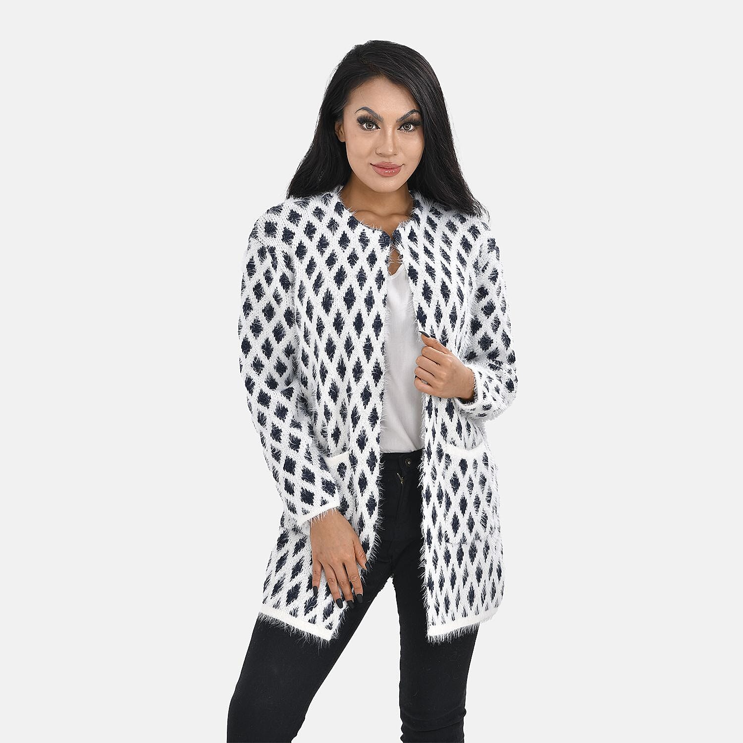 TAMSY Long Sleeves Cardigan With Pockets