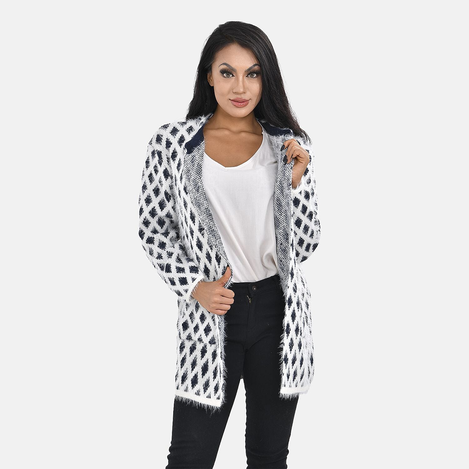 TAMSY Long Sleeves Cardigan With Pockets