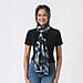 La Marey 100% Cashmere Printed Scarf (Size 190x70 cm) - Dark Grey