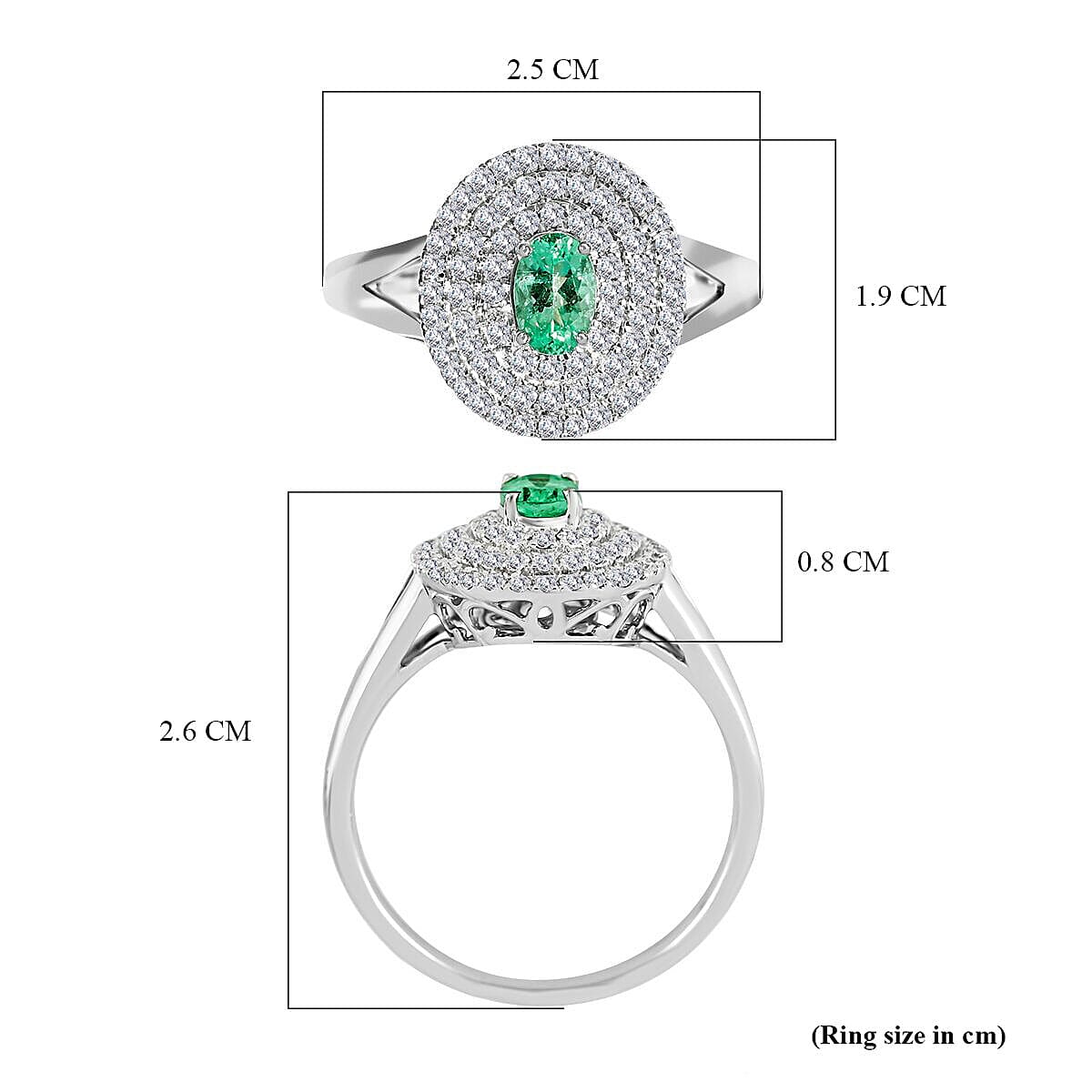 Certified and Appraised RHAPSODY 950 Platinum AAAA Paraiba Tourmaline and Diamond (VS) Ring 1.00 Ct, Platinum Wt. 7.25 Gms