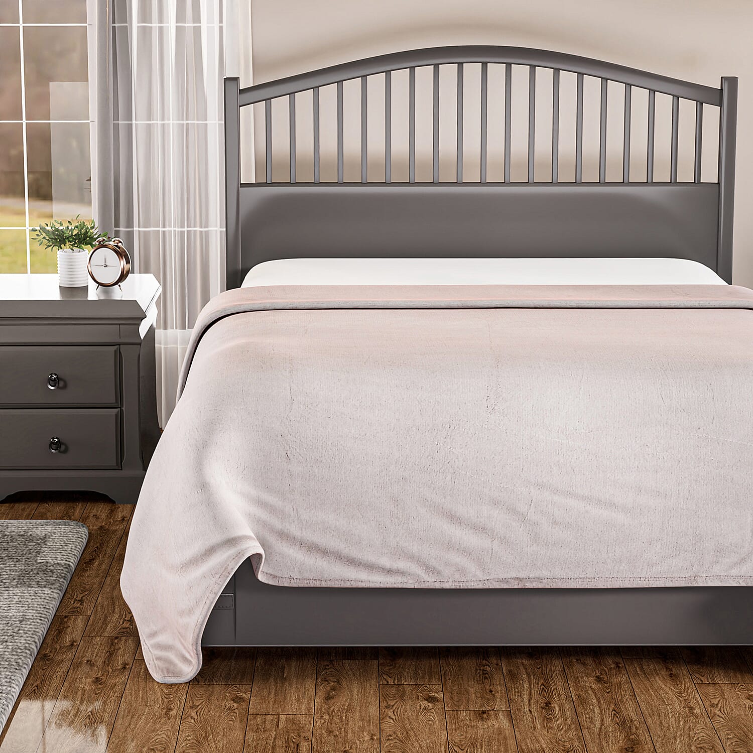 Luxury Edition - Super Soft Faux Fur Blanket (Size 200x150 cm) - Pink