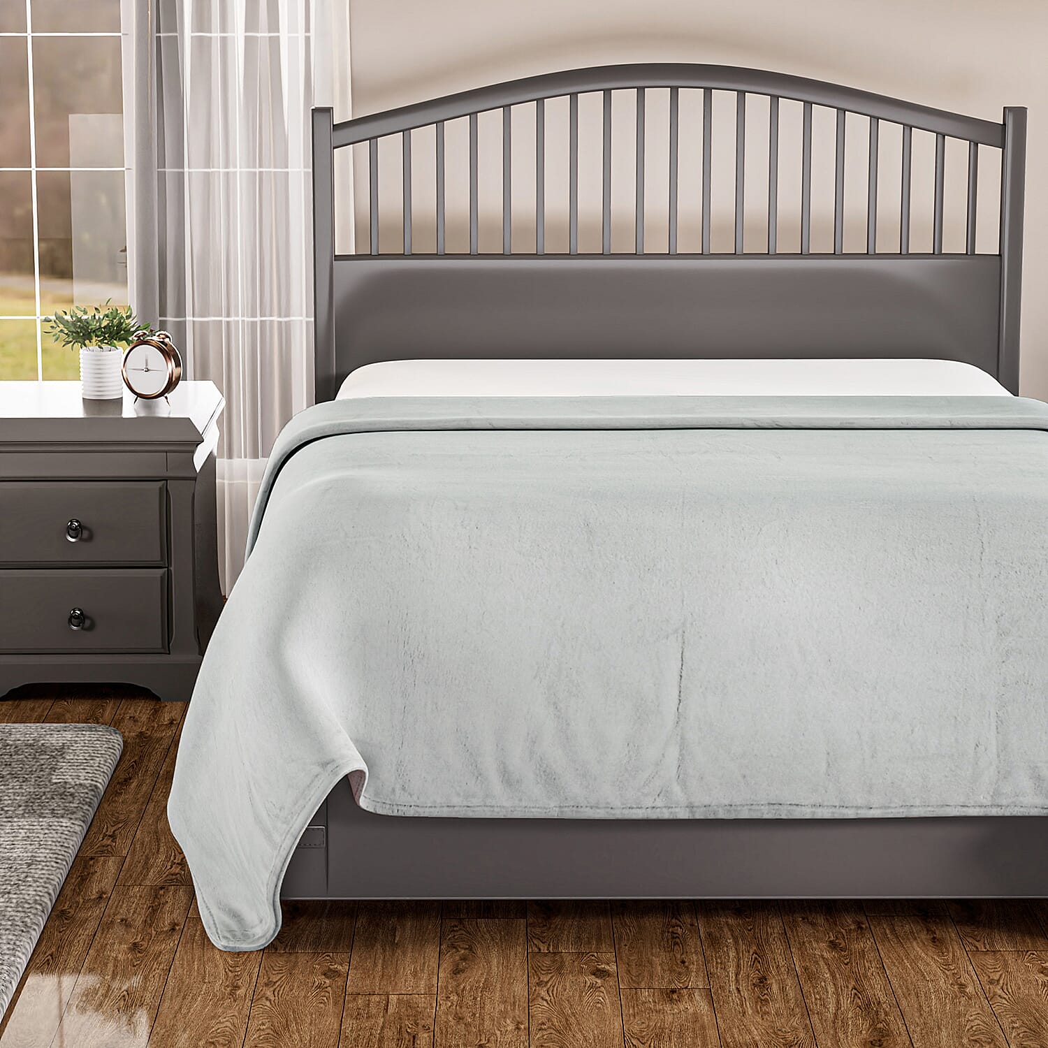 Luxury Edition - Super Soft Faux Fur Blanket (Size 200x150 cm) - Lavender