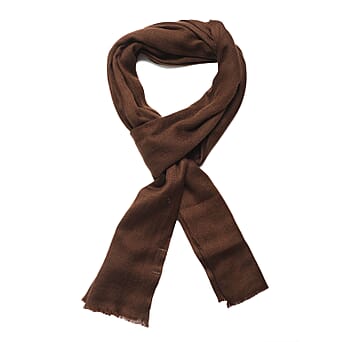 https://tjcuk.sirv.com/Products/74/8/7487860/La-Marey-Cashmere-Wool-Solid-Scarf-Size-198x1-cm-Chocolate-Chocolate_7487860_3.jpg?w=342&h=342