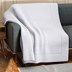 Faux Rabbit Fur Double Layer Blanket