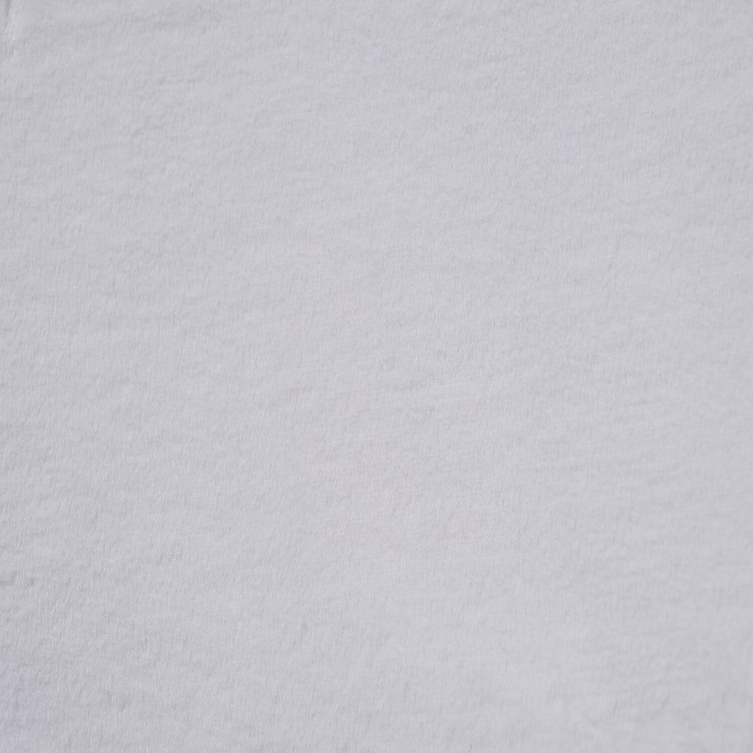 Faux Rabbit Fur Double Layer Blanket (Size-200x150cm) - White