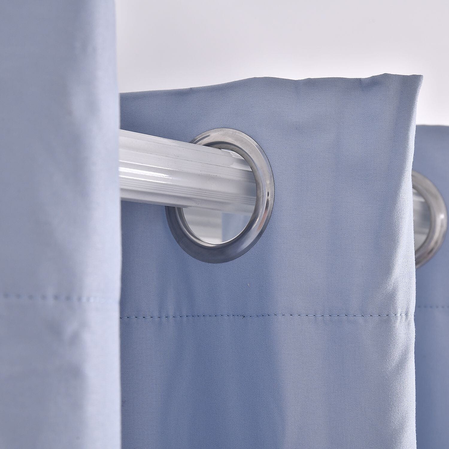 Homesmart Curtain and Blind (Size 132x240 cm) - Blue