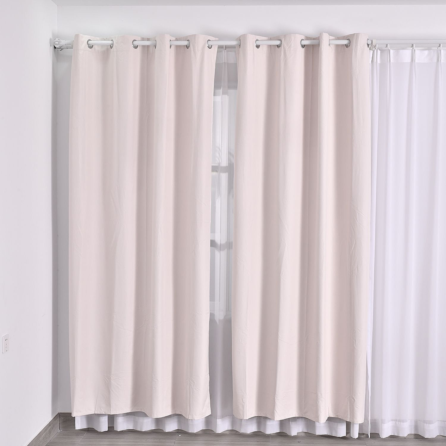 Homesmart-Polyester-Solid-Curtain-and-Blind-Size-132x1-cm-Blush-Blue