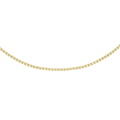 9K Yellow Gold  Chain (Size - 18),  Gold Wt. 0.87 Gms
