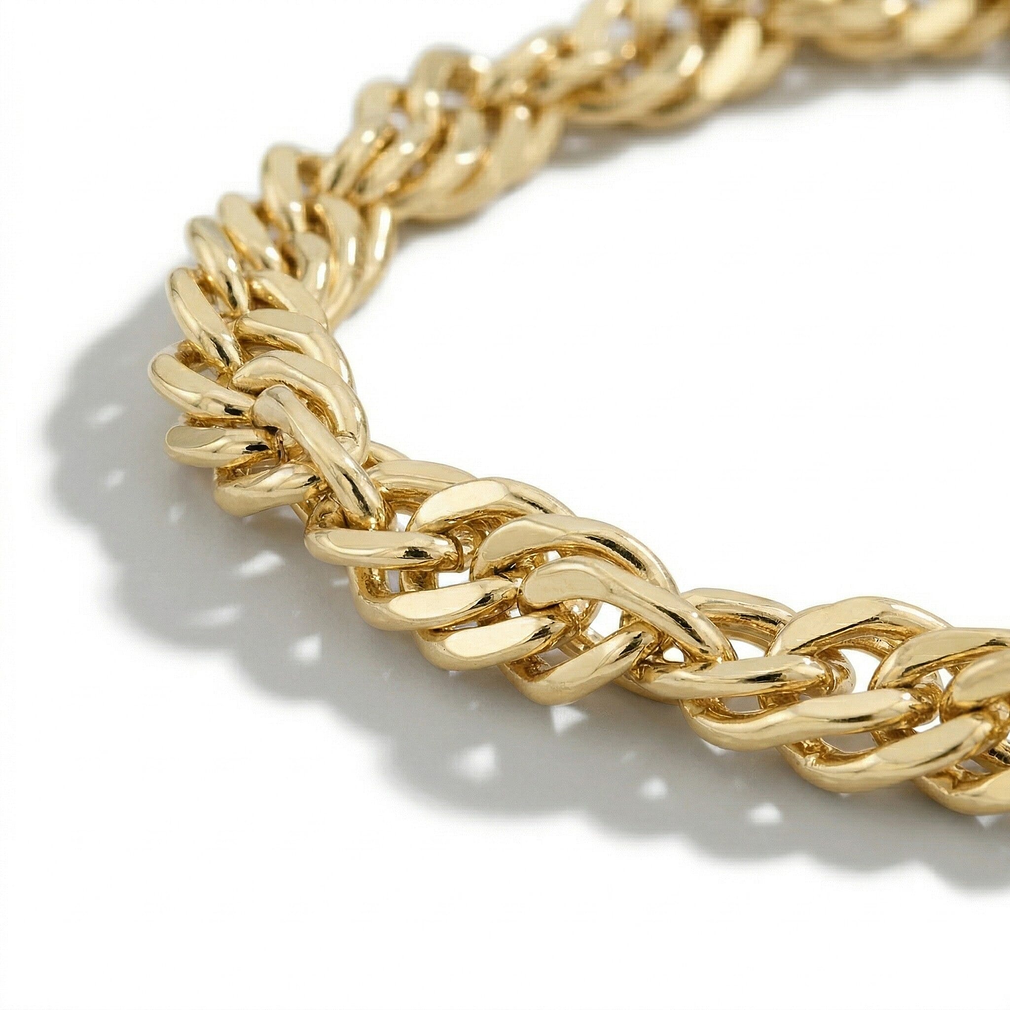 9K Yellow Gold  Chain (Size - 22),  Gold Wt. 1.1 Gms