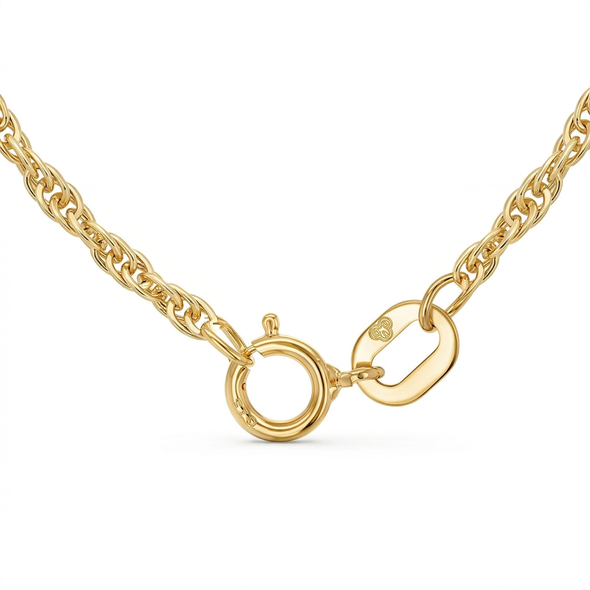 9K Yellow Gold  Chain (Size - 22),  Gold Wt. 1.1 Gms