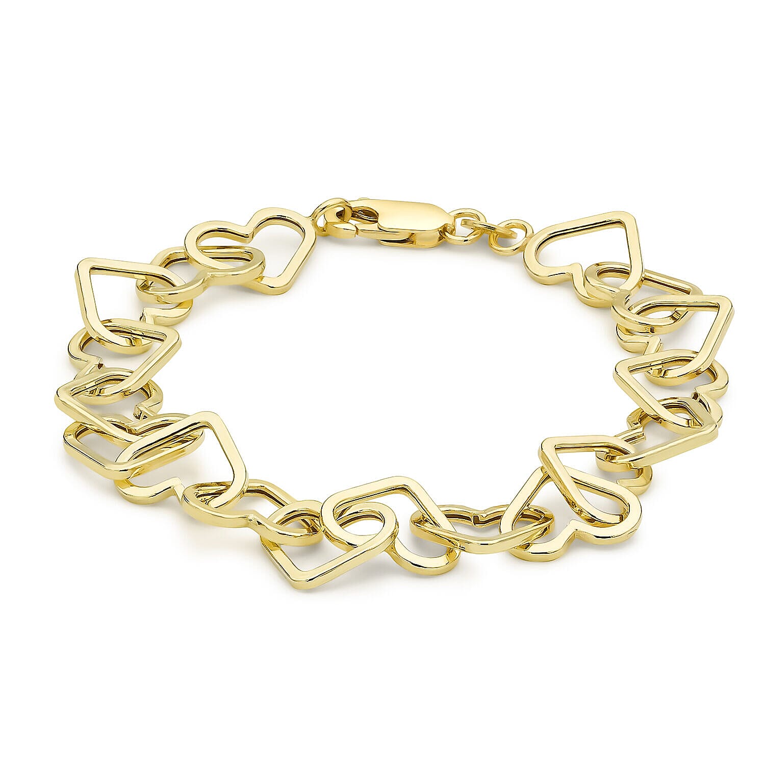 9K Yellow Gold  Bracelet (Size - 7.5),  Gold Wt. 4 Gms