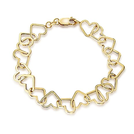 9K Yellow Gold  Bracelet (Size - 7.5),  Gold Wt. 4 Gms
