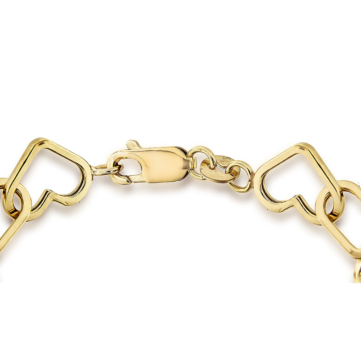 9K Yellow Gold  Bracelet (Size - 7.5),  Gold Wt. 4 Gms