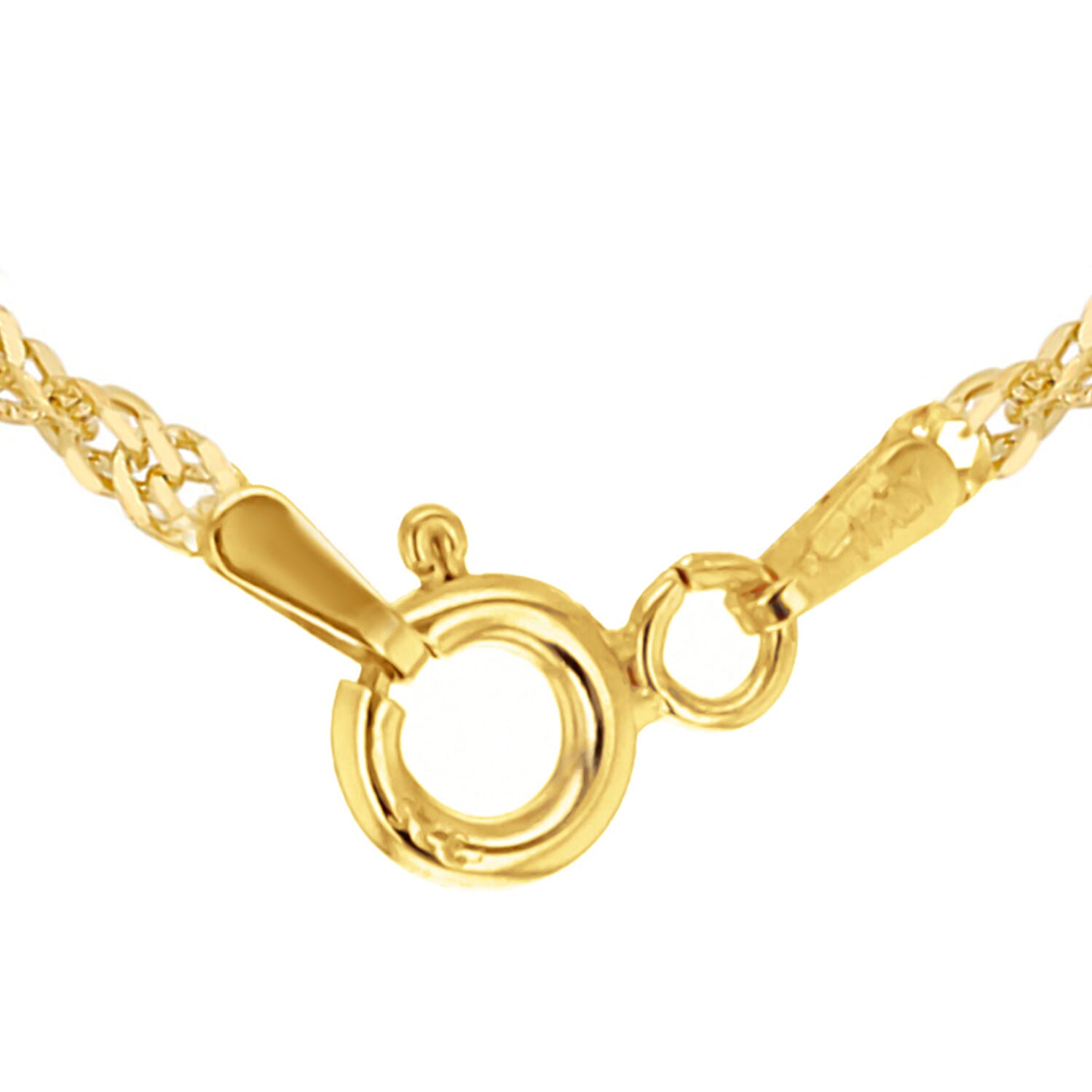 9K Yellow Gold  Chain (Size - 16),