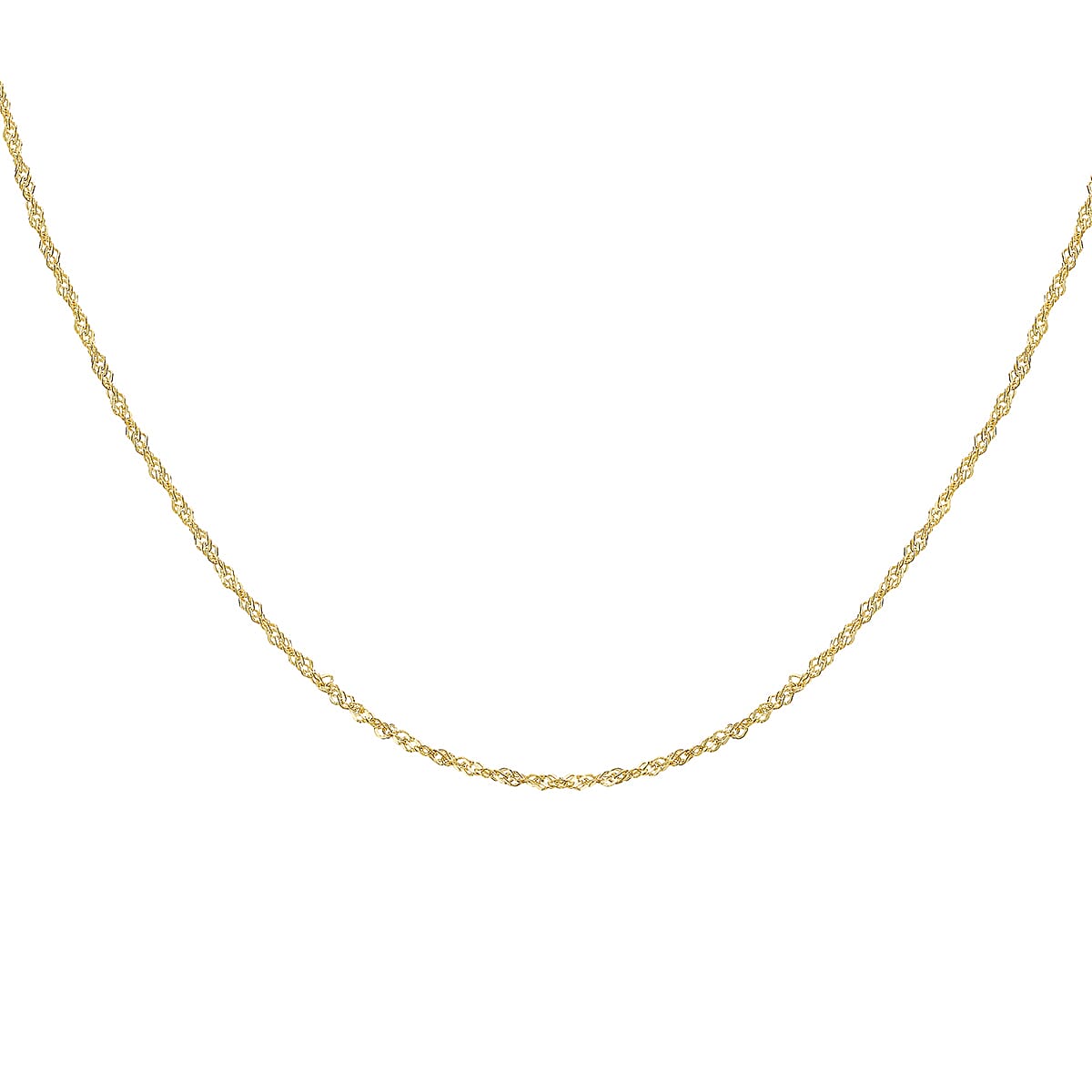 9K Yellow Gold  Chain (Size - 16),