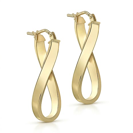 9K Yellow Gold  Earring,  Gold Wt. 1.2 Gms