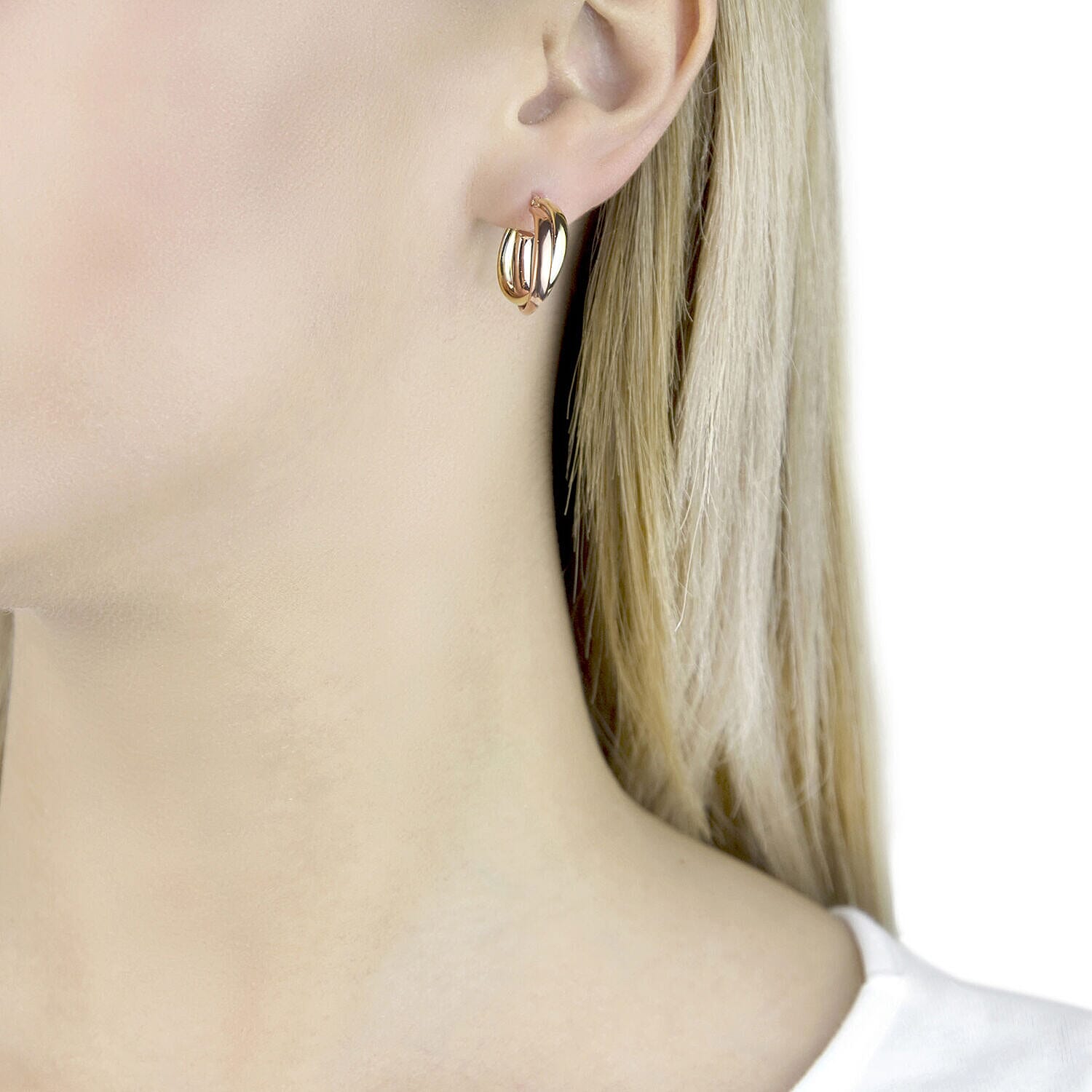 9K Yellow Gold  Earring,  Gold Wt. 2 Gms