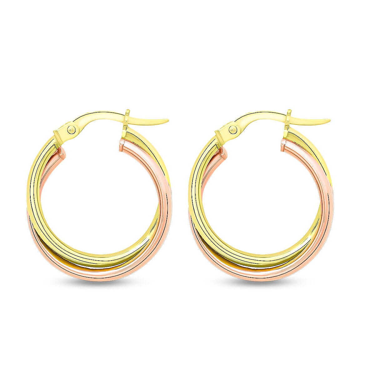 9K Yellow Gold  Earring,  Gold Wt. 2 Gms