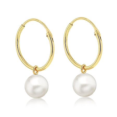 9K Yellow Gold  Earring,  Gold Wt. 0.32 Gms