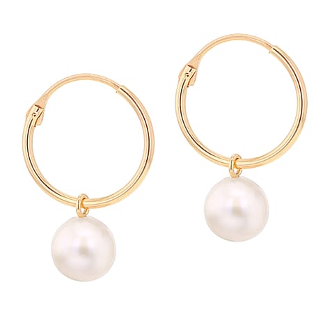 9K Yellow Gold  Earring,  Gold Wt. 0.32 Gms