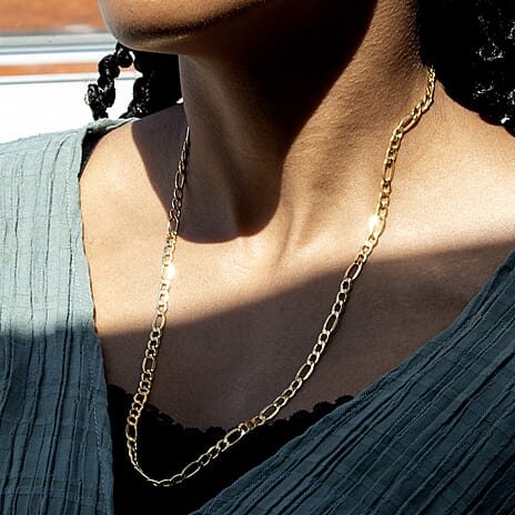 9K Yellow Gold  Chain (Size - 24),  Gold Wt. 6.3 Gms
