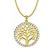 Simulated Diamond Pendant with Chain (Size - 18) in Sterling Silver