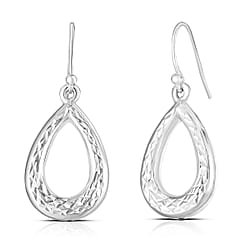 Sterling Silver Earrings (With Hook)