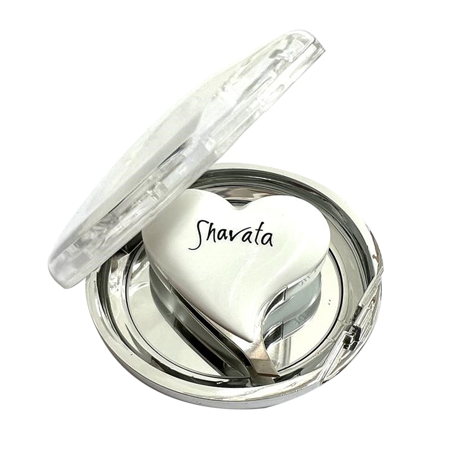 Shavata- Heart Tweezer - White